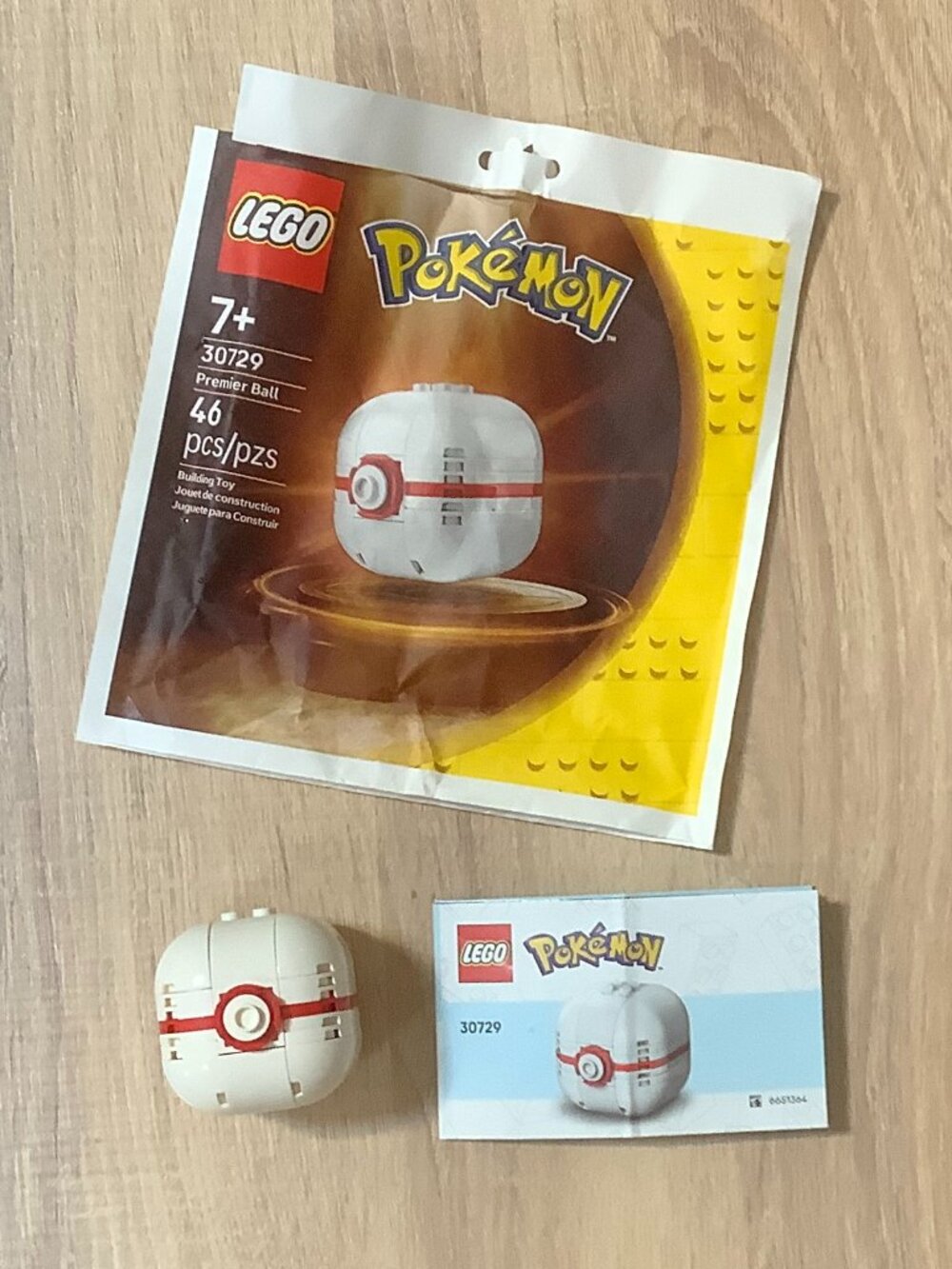 LEGO Pokémon Premier Ball Paper Bag 30729